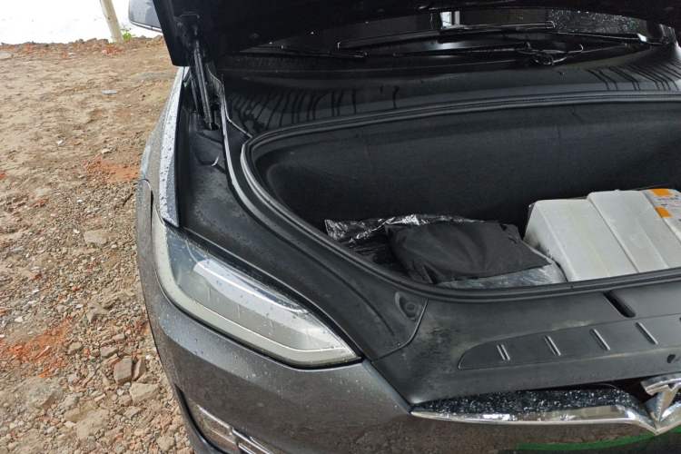 Used Tesla Model X 2019 Standard Range Version Engine Bay Right