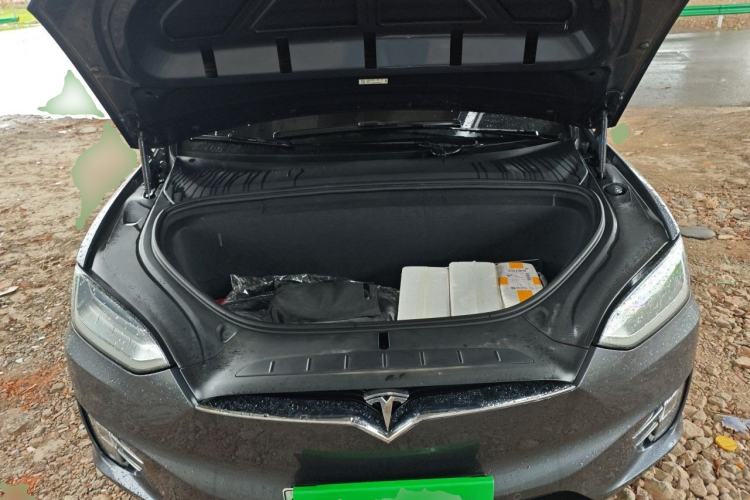 Used Tesla Model X 2019 Standard Range Version Engine Bay