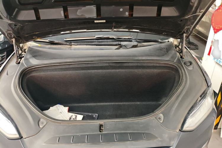 Used Tesla Model X 2019 Long-Range Version Engine Bay