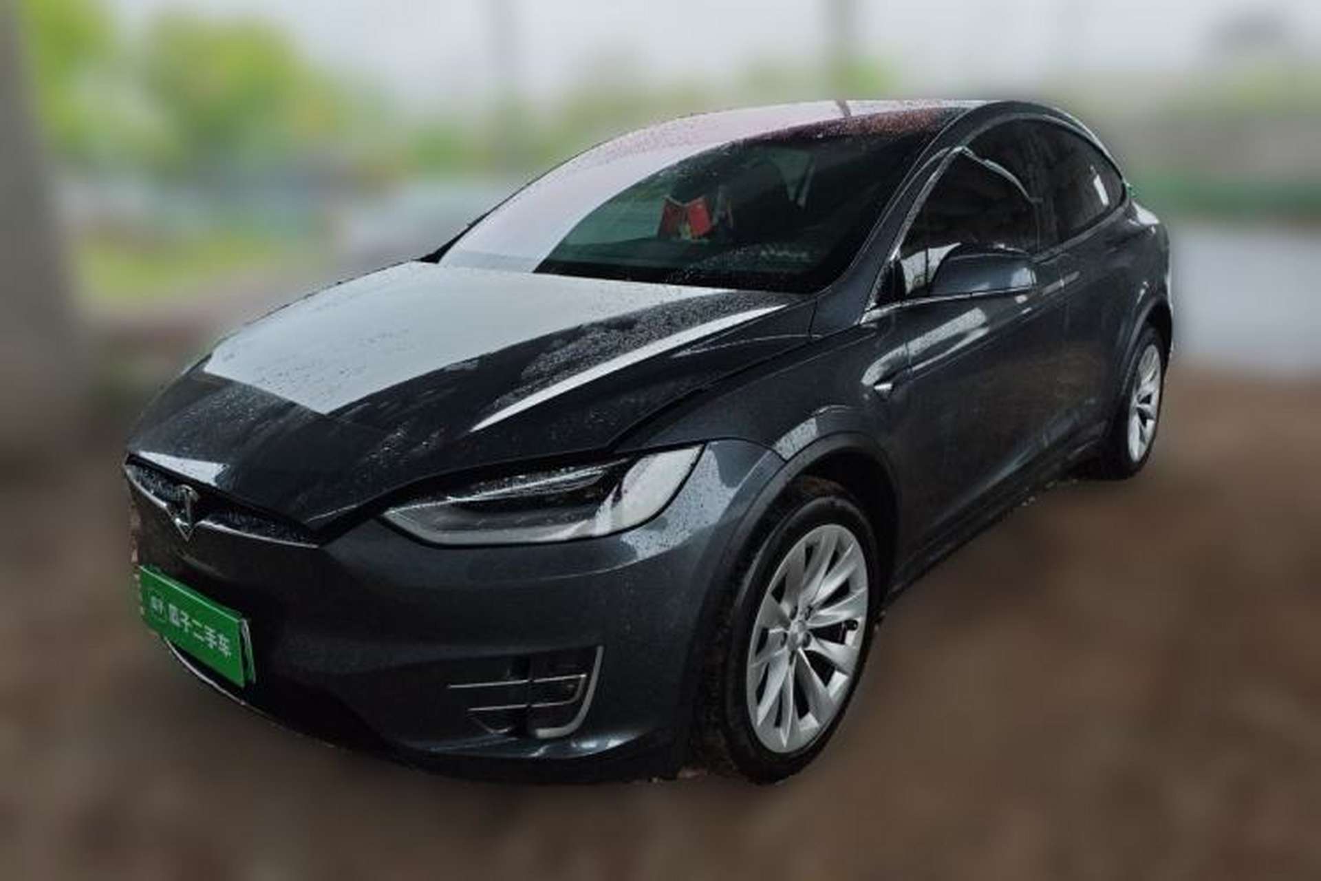 Used Tesla Model X 2019 Standard Range Version Front Left 45 Deg