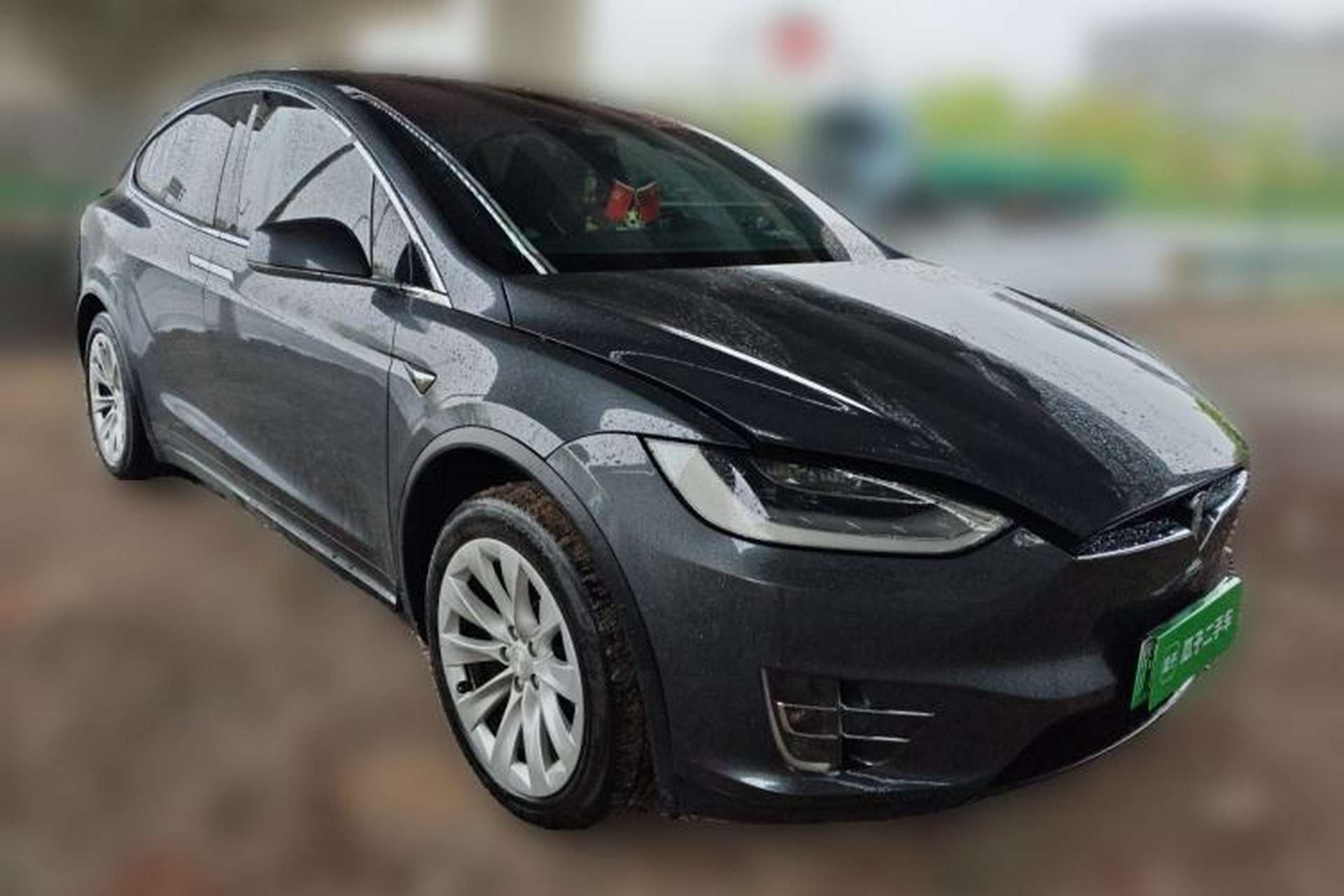 Used Tesla Model X 2019 Standard Range Version Front Right 45 Deg