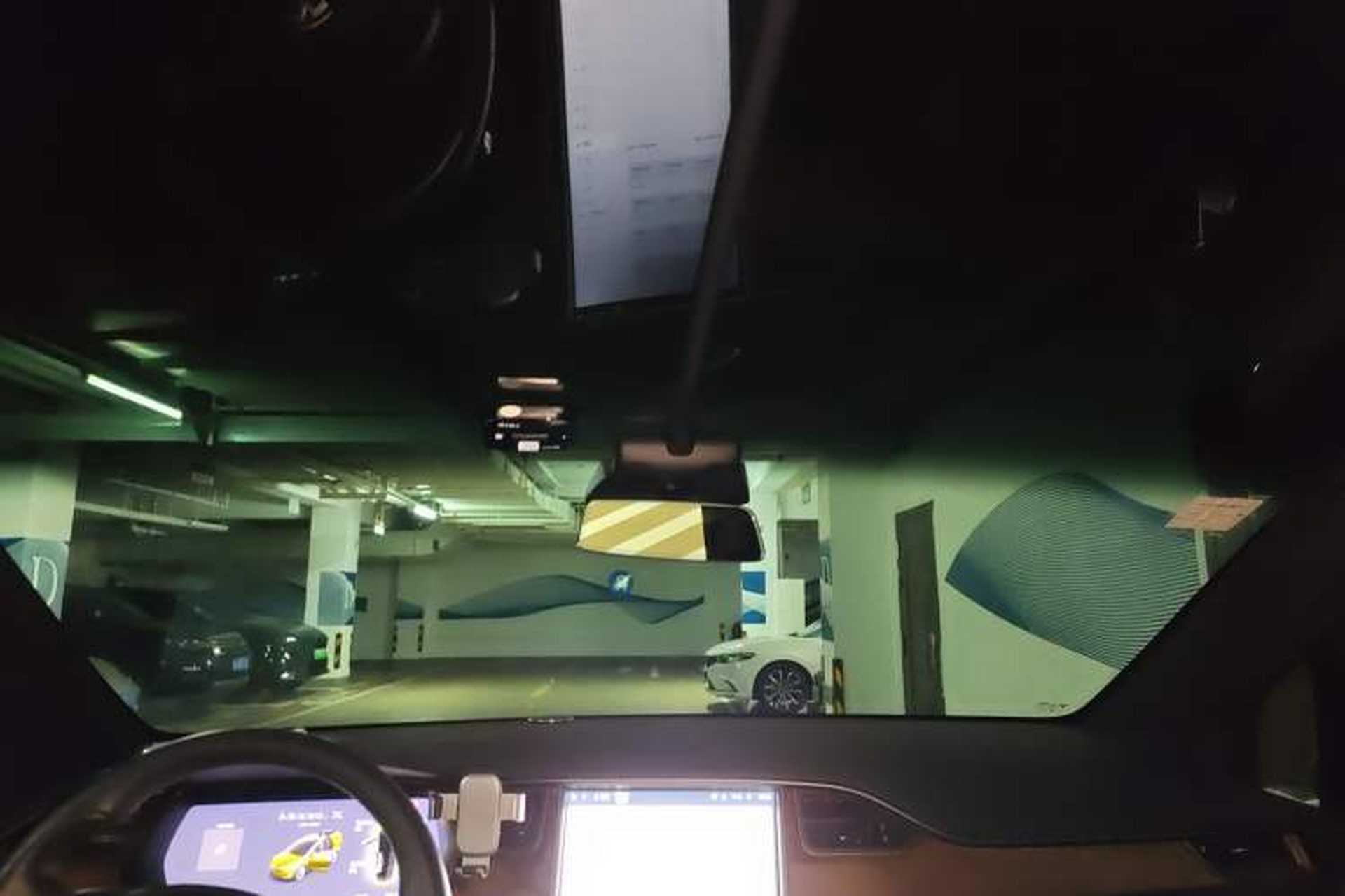 Used Tesla Model X 2019 Long-Range Version Headliner