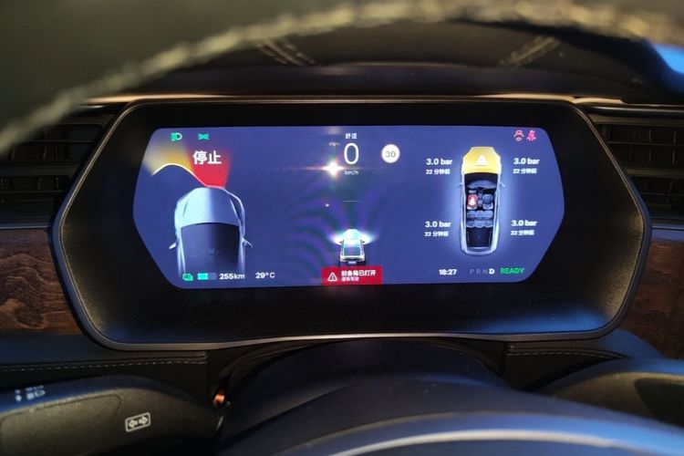 Used Tesla Model X 2019 Long-Range Version Instrument Cluster