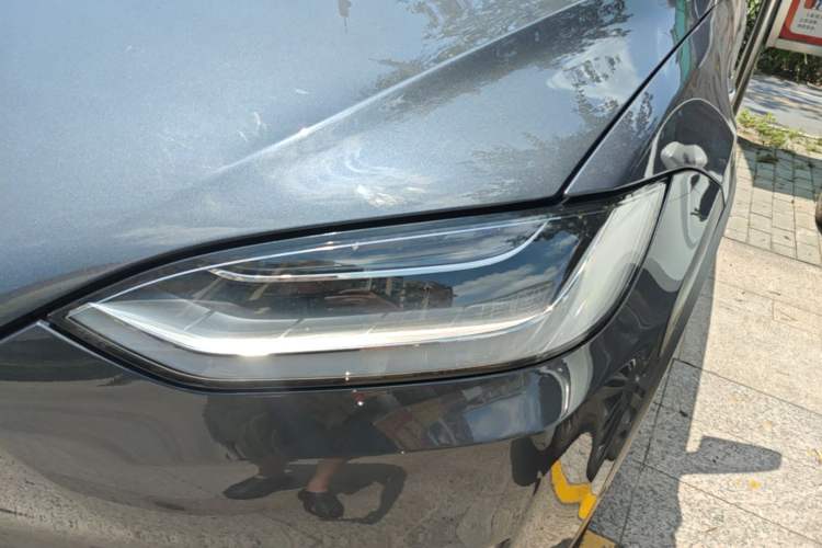 Used Tesla Model X 2019 Long-Range Version Left Front Headlight