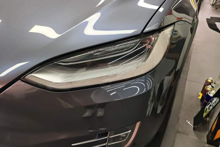 Used Tesla Model X 2019 Long-Range Version Left Front Headlight