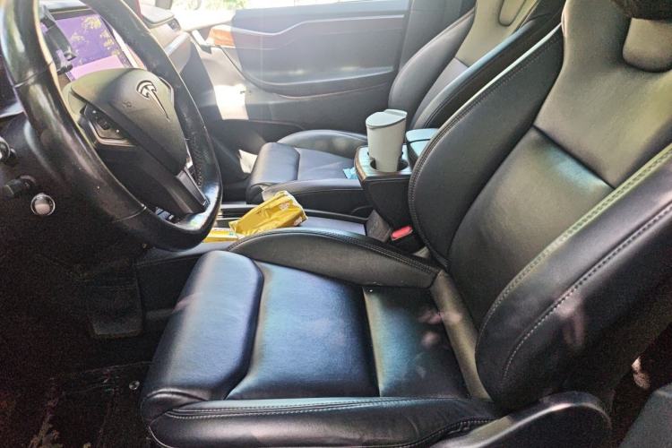 Used Tesla Model X 2019 Long-Range Version Left Front Seat