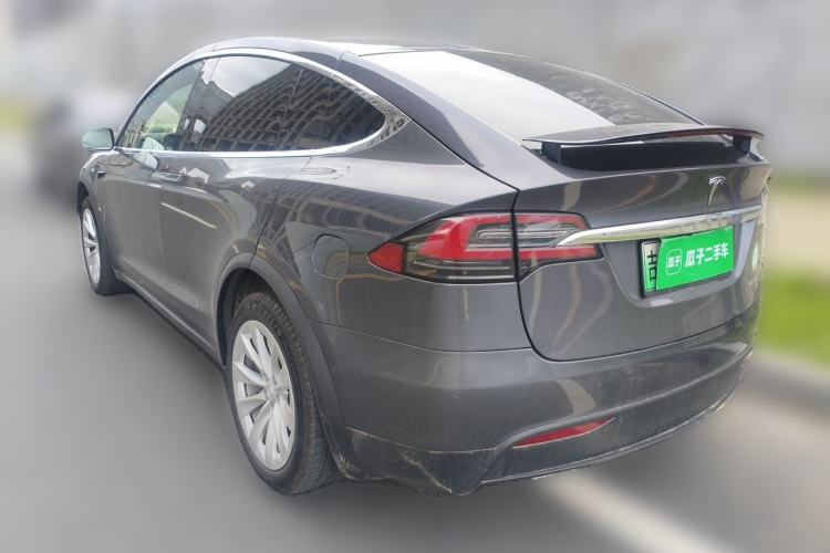 Used Tesla Model X 2019 Long-Range Version Rear Left 45 Deg