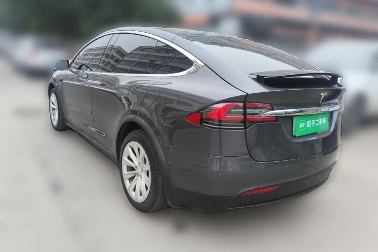 Used Tesla Model X 2019 Long-Range Version Rear Left 45 Deg