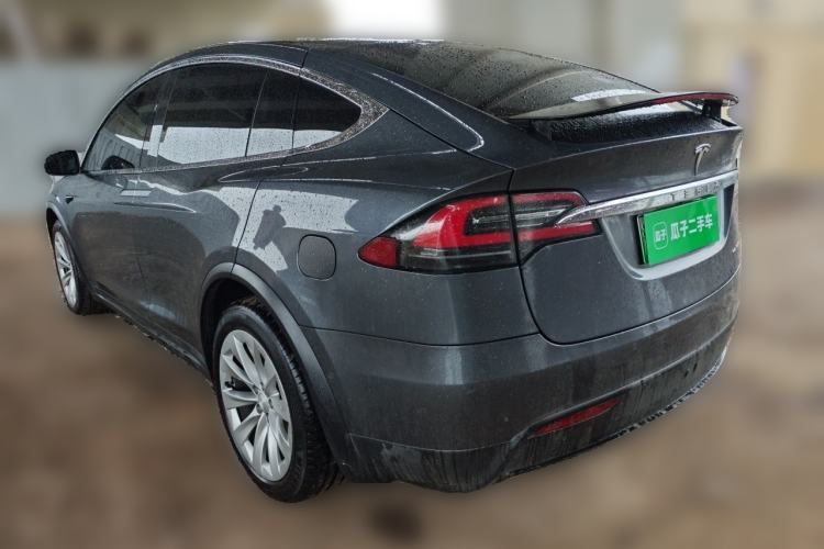 Used Tesla Model X 2019 Standard Range Version Rear Left 45 Deg