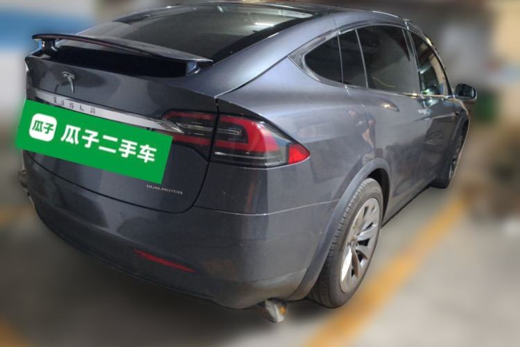 Used Tesla Model X 2019 Long-Range Version Rear Right 45 Deg