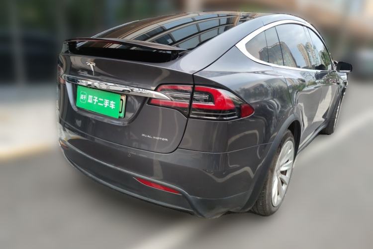 Used Tesla Model X 2019 Long-Range Version Rear Right 45 Deg