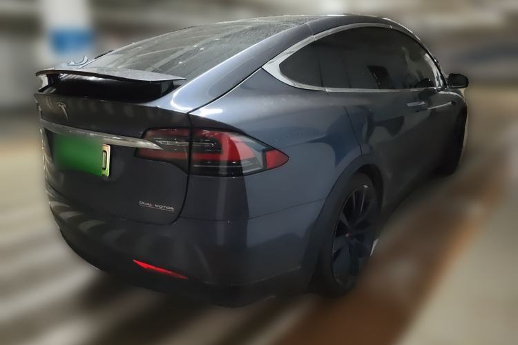 Used Tesla Model X 2019 Long-Range Version Rear Right 45 Deg