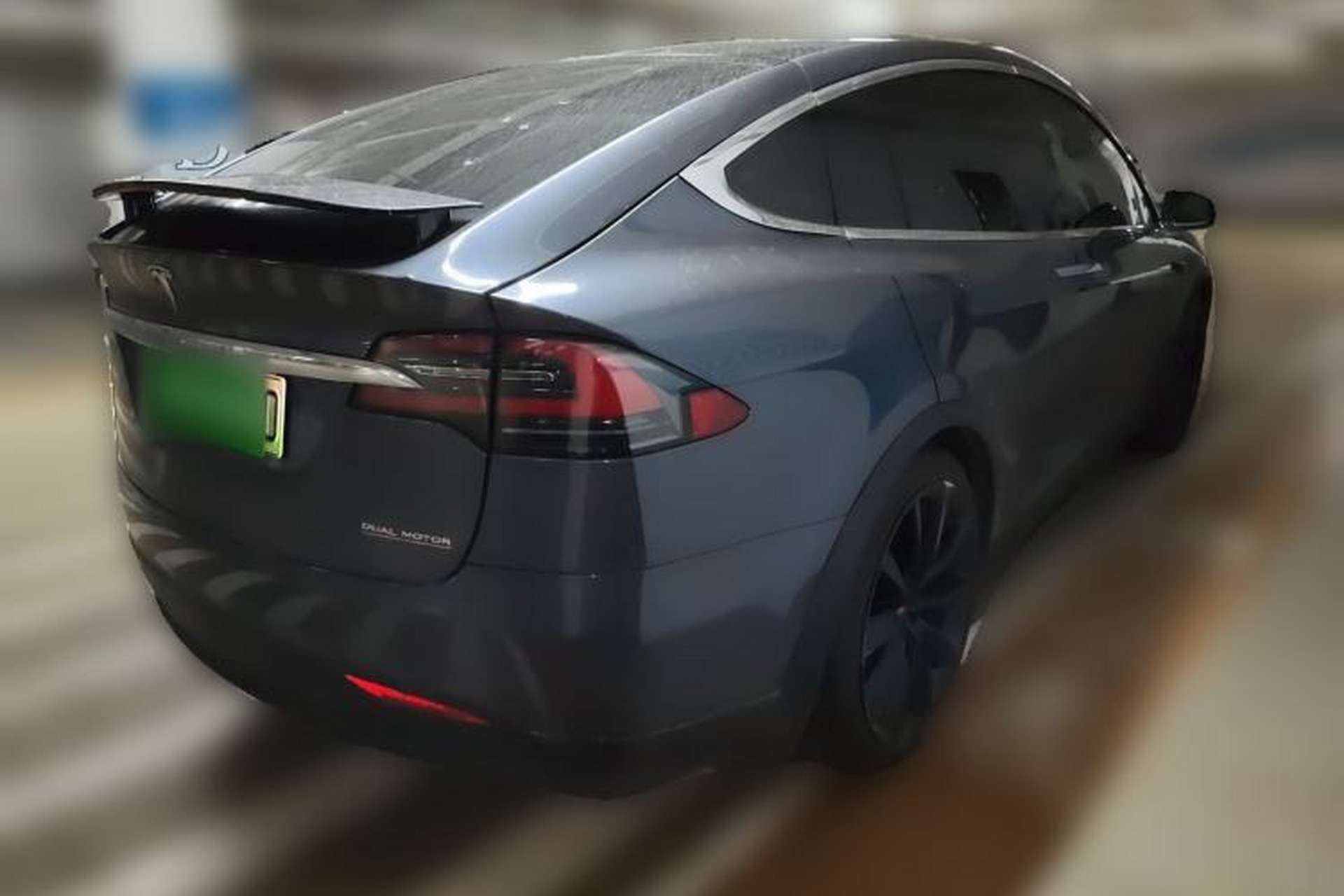 Used Tesla Model X 2019 Long-Range Version Rear Right 45 Deg