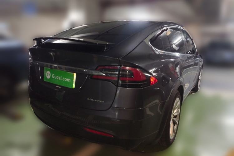 Used Tesla Model X 2019 Long-Range Version Rear Right 45 Deg