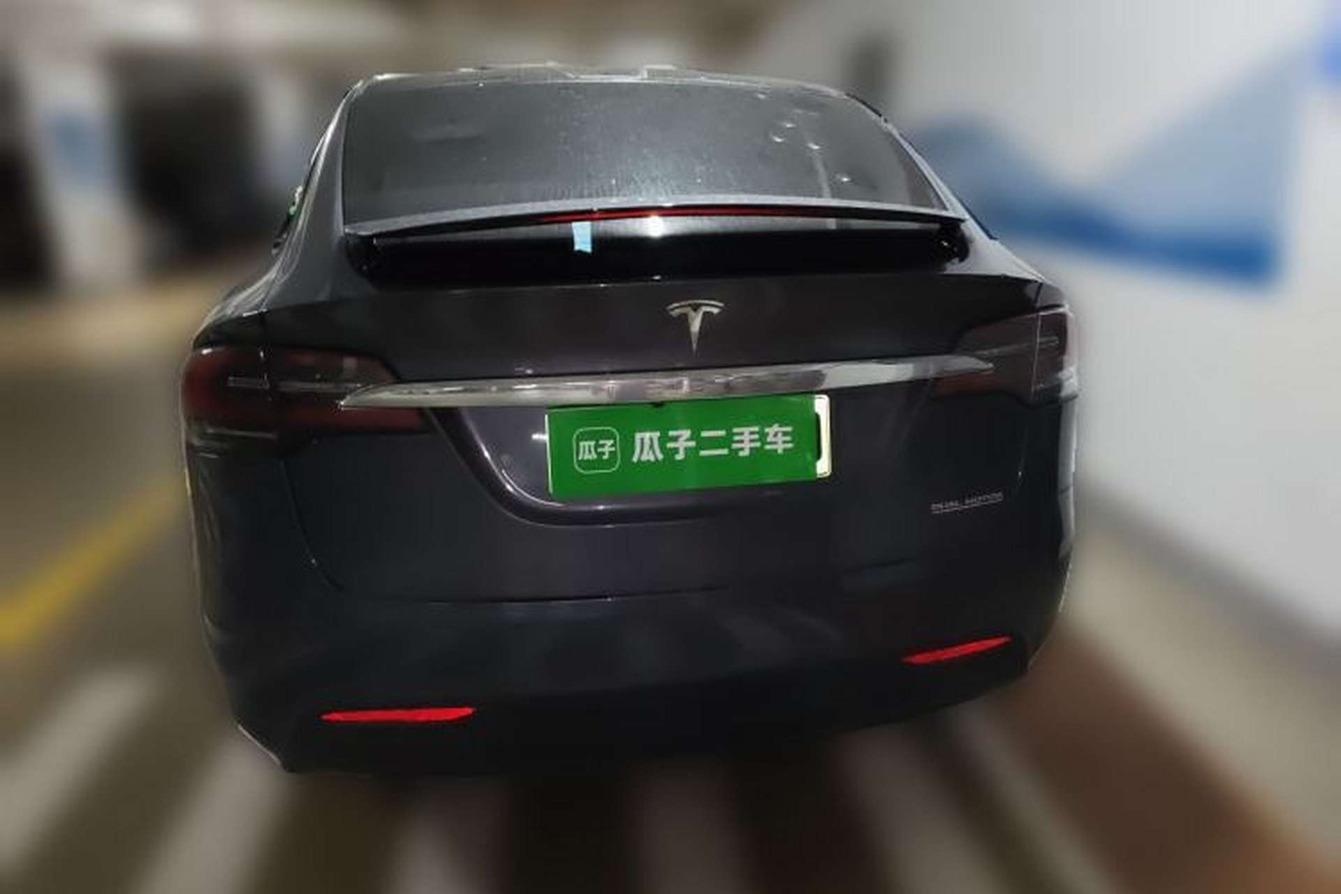Used Tesla Model X 2019 Long-Range Version Rear