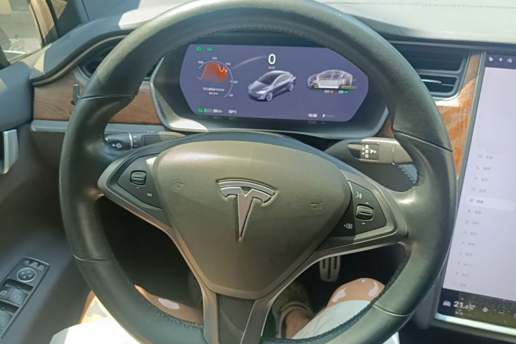 Used Tesla Model X 2019 Performance High-Performance Edition Steering Wheel