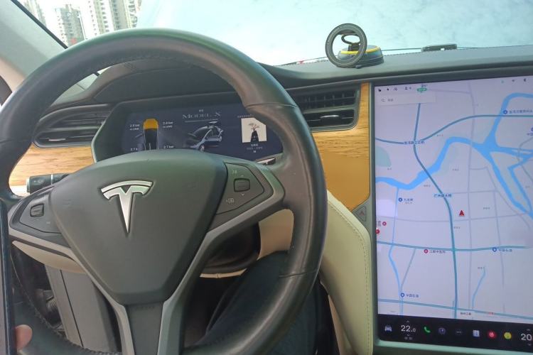 Used Tesla Model X 2019 Performance High-Performance Edition Steering Wheel