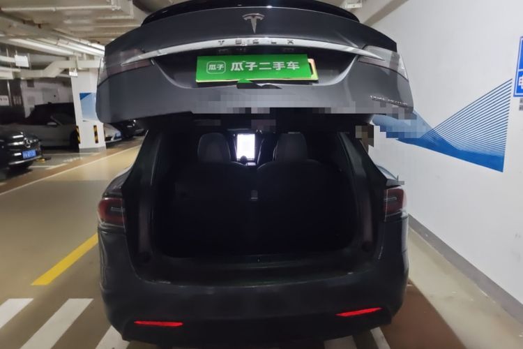 Used Tesla Model X 2019 Long-Range Version Trunk