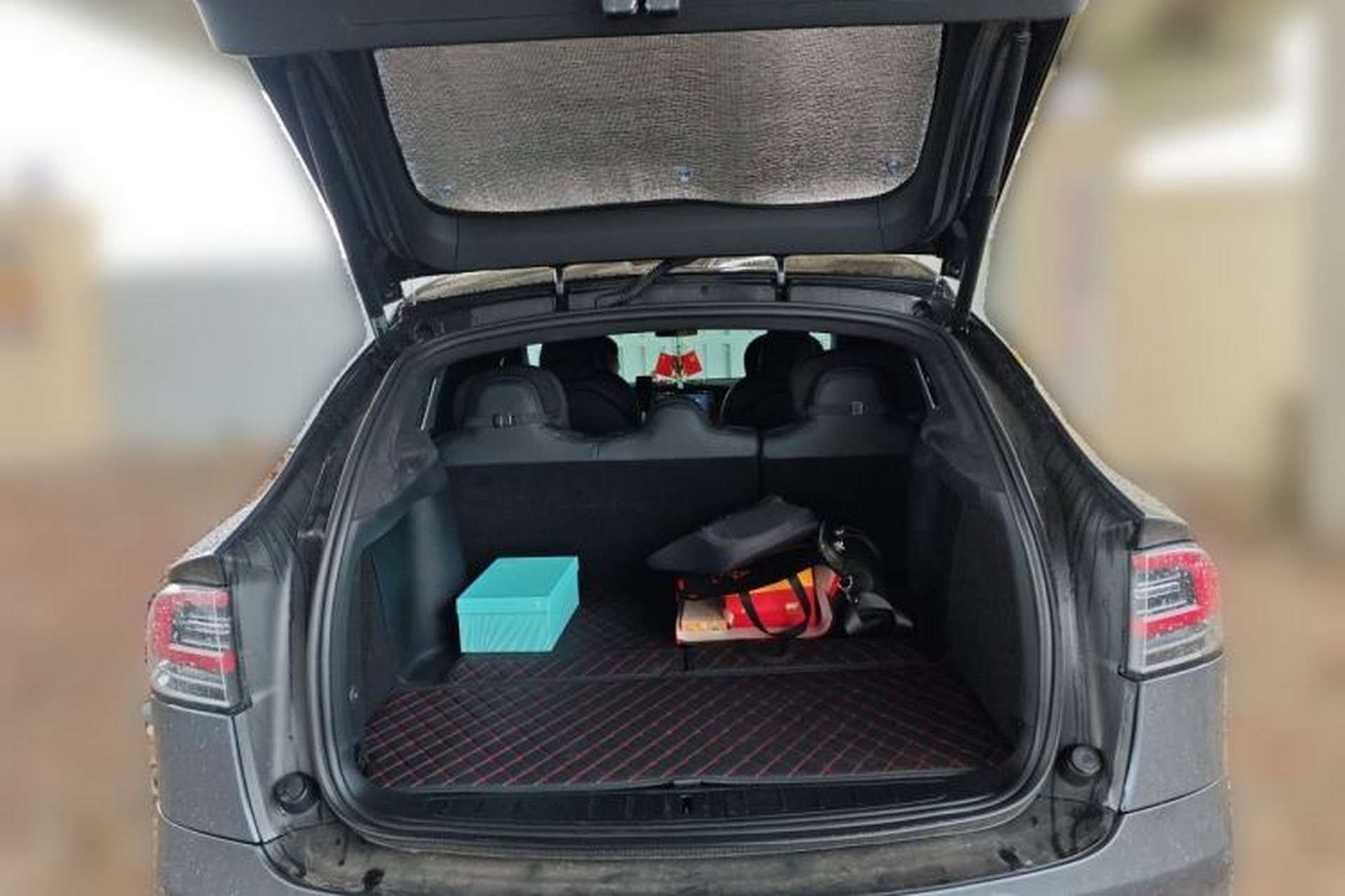 Used Tesla Model X 2019 Standard Range Version Trunk