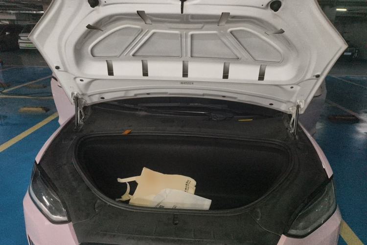 Used Tesla Model X 2019 Long-Range Version Engine Bay