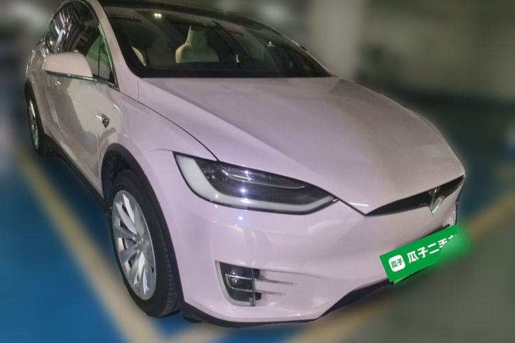 Used Tesla Model X 2019 Long-Range Version Front Right 45 Deg