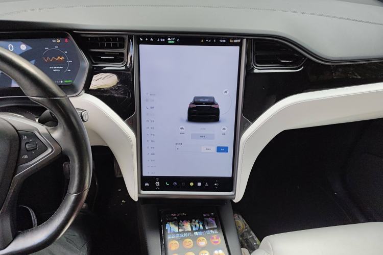 Used Tesla Model X 2019 Standard Range Version Audio And AC Panel