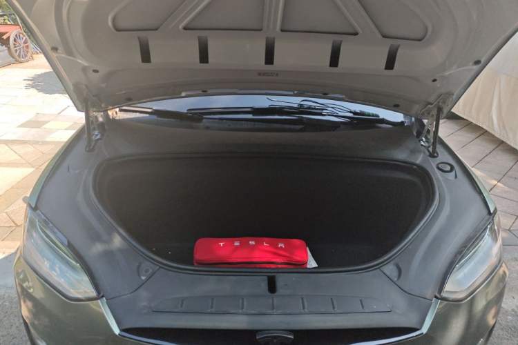 Used Tesla Model X 2019 Long-Range Version Engine Bay