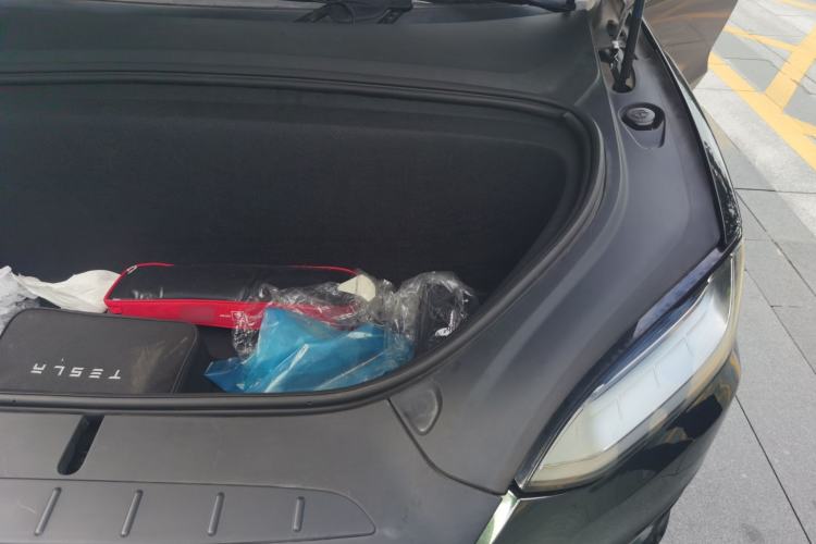 Used Tesla Model X 2019 Long-Range Version Engine Bay Left