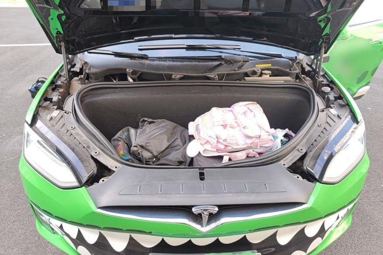 Used Tesla Model X 2019 Standard Range Version Engine Bay