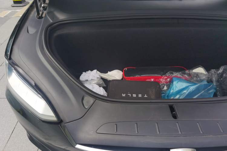 Used Tesla Model X 2019 Long-Range Version Engine Bay Right