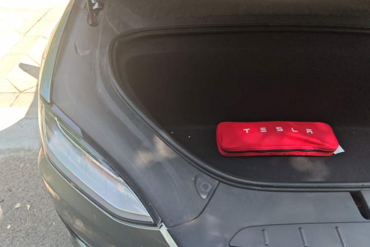 Used Tesla Model X 2019 Long-Range Version Engine Bay Right