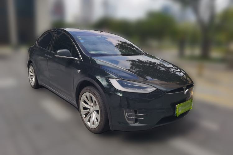 Used Tesla Model X 2019 Long-Range Version Front Right 45 Deg