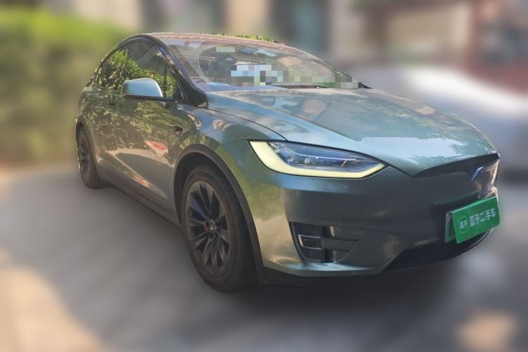 Used Tesla Model X 2019 Long-Range Version Front Right 45 Deg