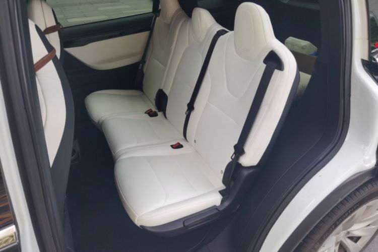 Used Tesla Model X 2019 Long-Range Version Left Rear Seat