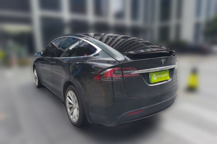 Used Tesla Model X 2019 Long-Range Version Rear Left 45 Deg