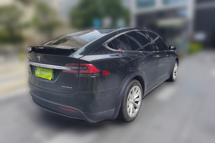 Used Tesla Model X 2019 Long-Range Version Rear Right 45 Deg