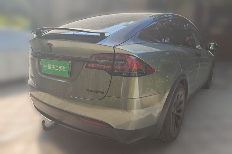 Used Tesla Model X 2019 Long-Range Version Rear Right 45 Deg