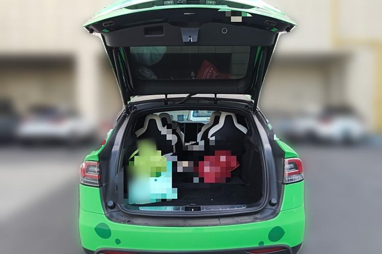 Used Tesla Model X 2019 Standard Range Version Trunk