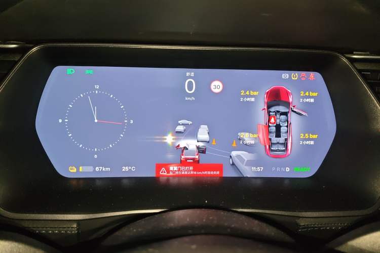 Used Tesla Model X 2019 Long-Range Version Instrument Cluster