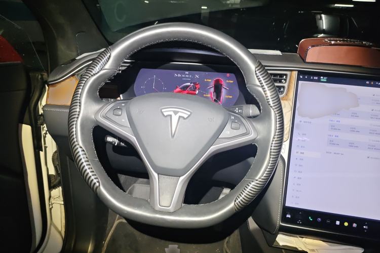 Used Tesla Model X 2019 Long-Range Version Steering Wheel