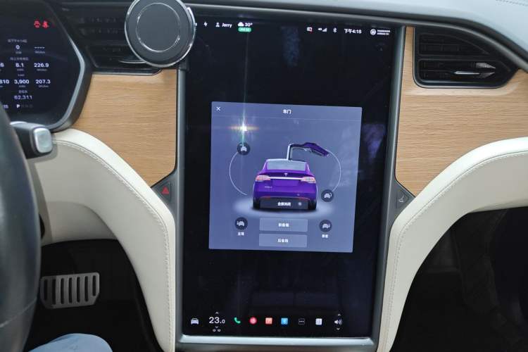 Used Tesla Model X 2019 Performance High-Performance Edition Audio And AC Panel