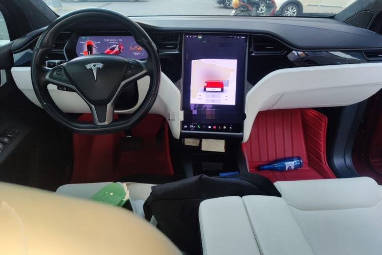 Used Tesla Model X 2019 Long-Range Version Center Console