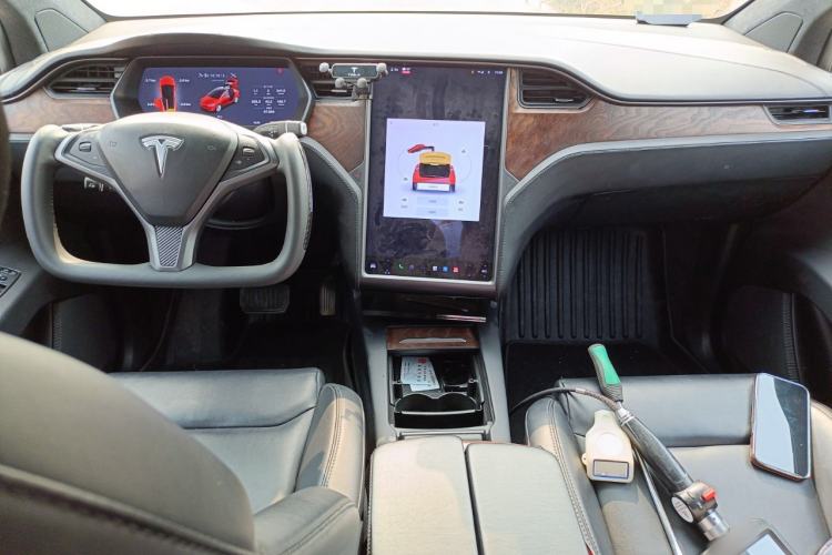 Used Tesla Model X 2019 Long-Range Version Center Console
