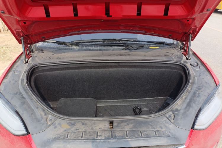 Used Tesla Model X 2019 Long-Range Version Engine Bay