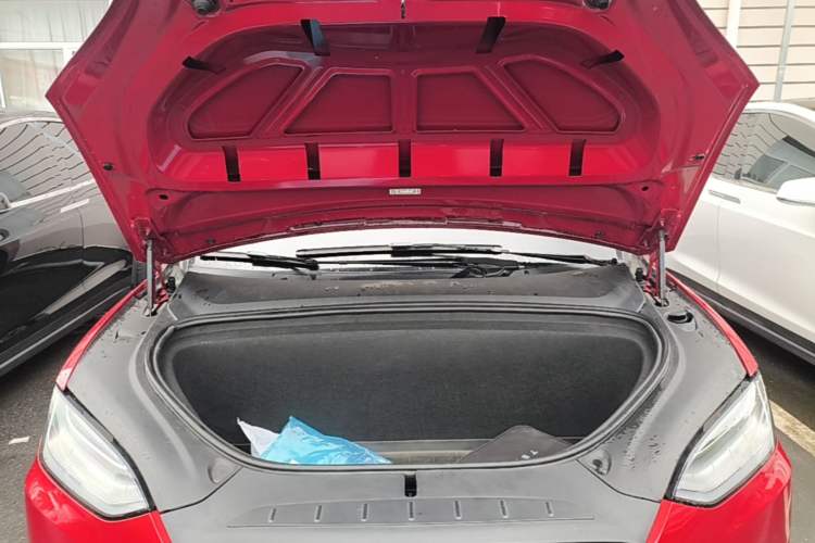 Used Tesla Model X 2019 Long-Range Version Engine Bay