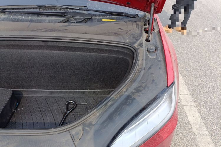 Used Tesla Model X 2019 Long-Range Version Engine Bay Left