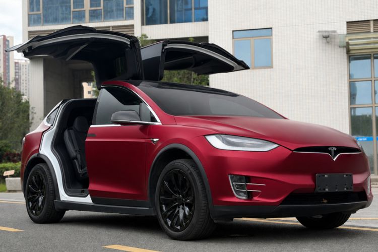 Used Tesla Model X 2019 Long-Range Version Exterior 4