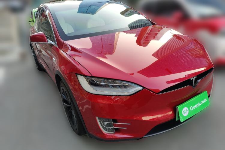Used Tesla Model X 2019 Long-Range Version Front Right 45 Deg