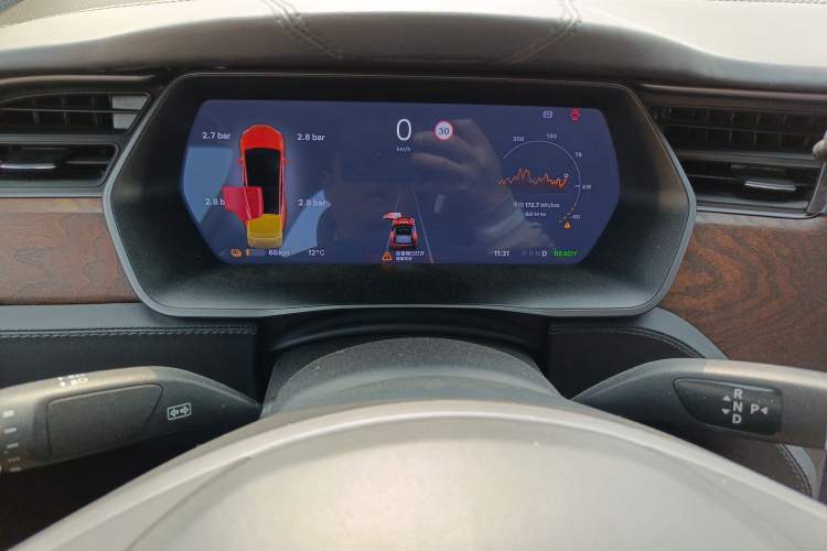 Used Tesla Model X 2019 Long-Range Version Instrument Cluster