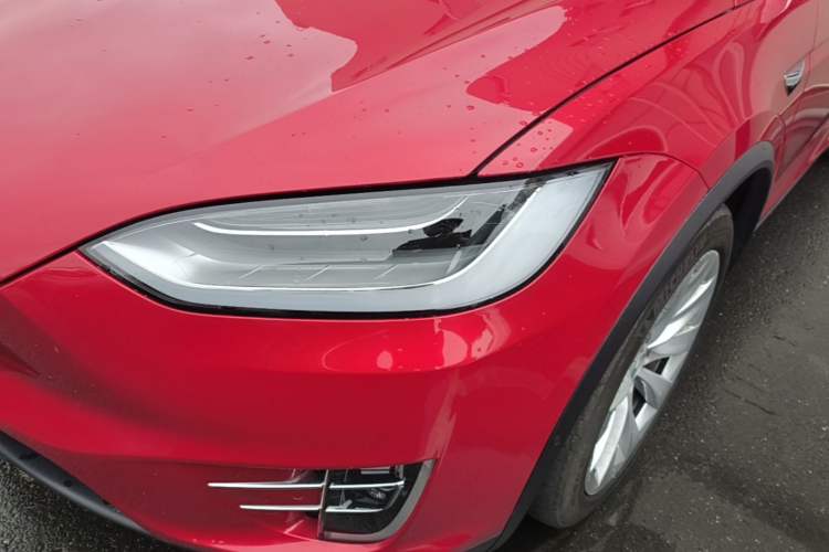 Used Tesla Model X 2019 Long-Range Version Left Front Headlight